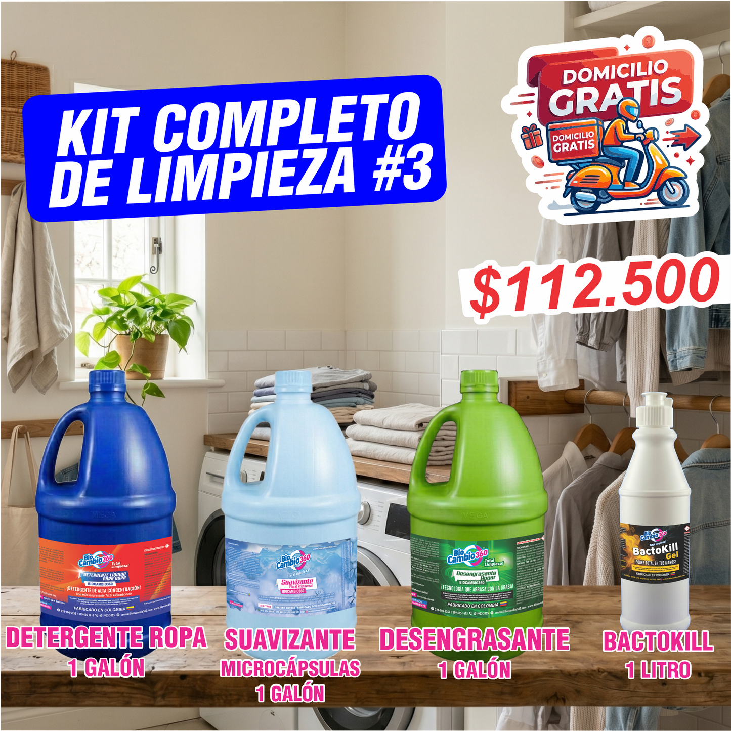 Kit Completo de Limpieza #3
