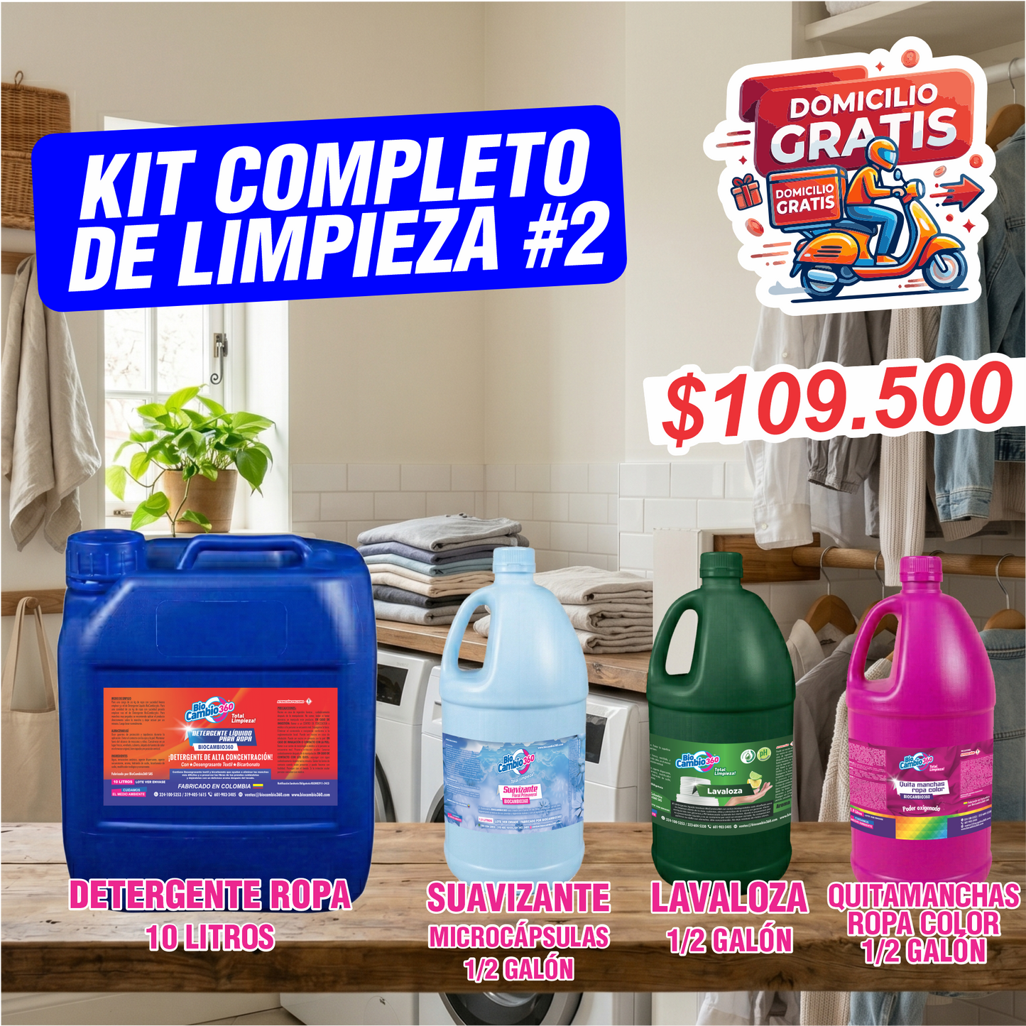 Kit Completo de Limpieza #2