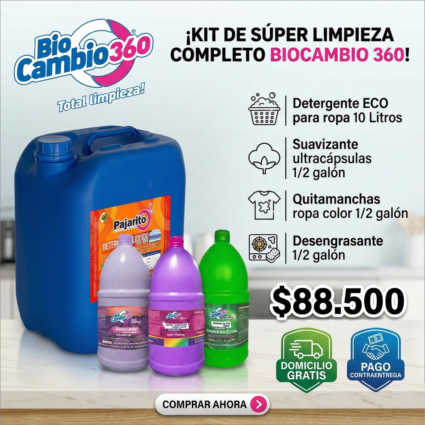 Kit de Súper Limpieza Completo