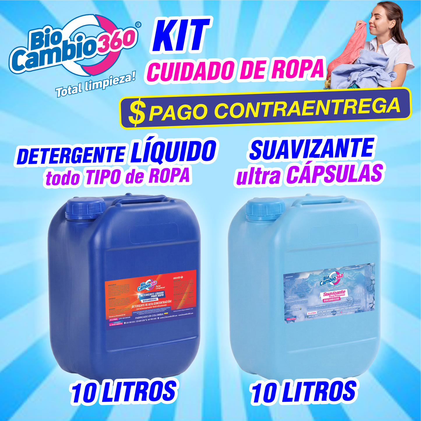Kit AHORRO 10 LITROS