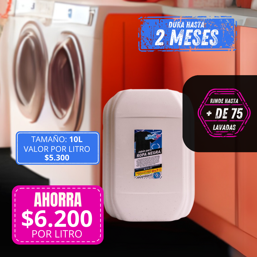 Detergente Ropa Negra