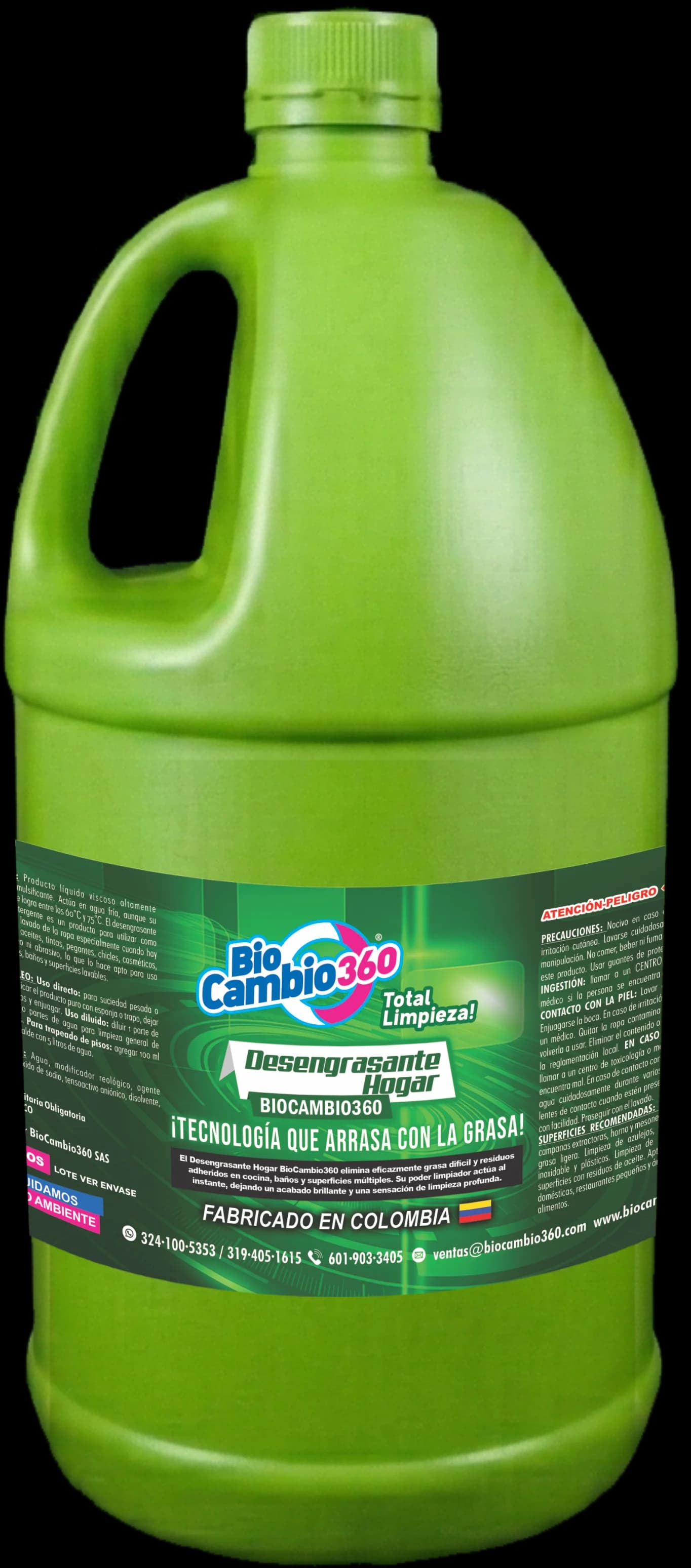 Desengrasante Multiusos Cortagrasa (Hogar, Negocios e Industria)