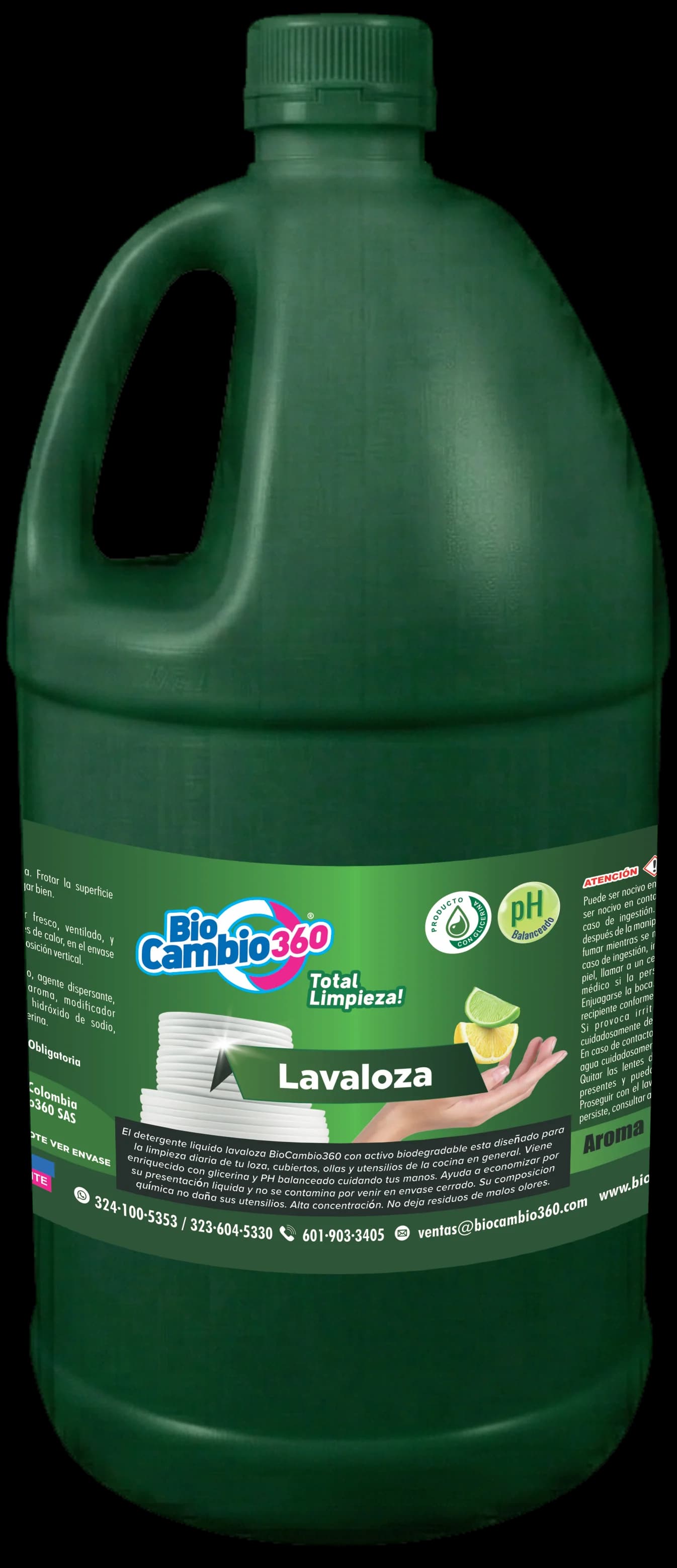 Lavaloza Líquido Concentrado