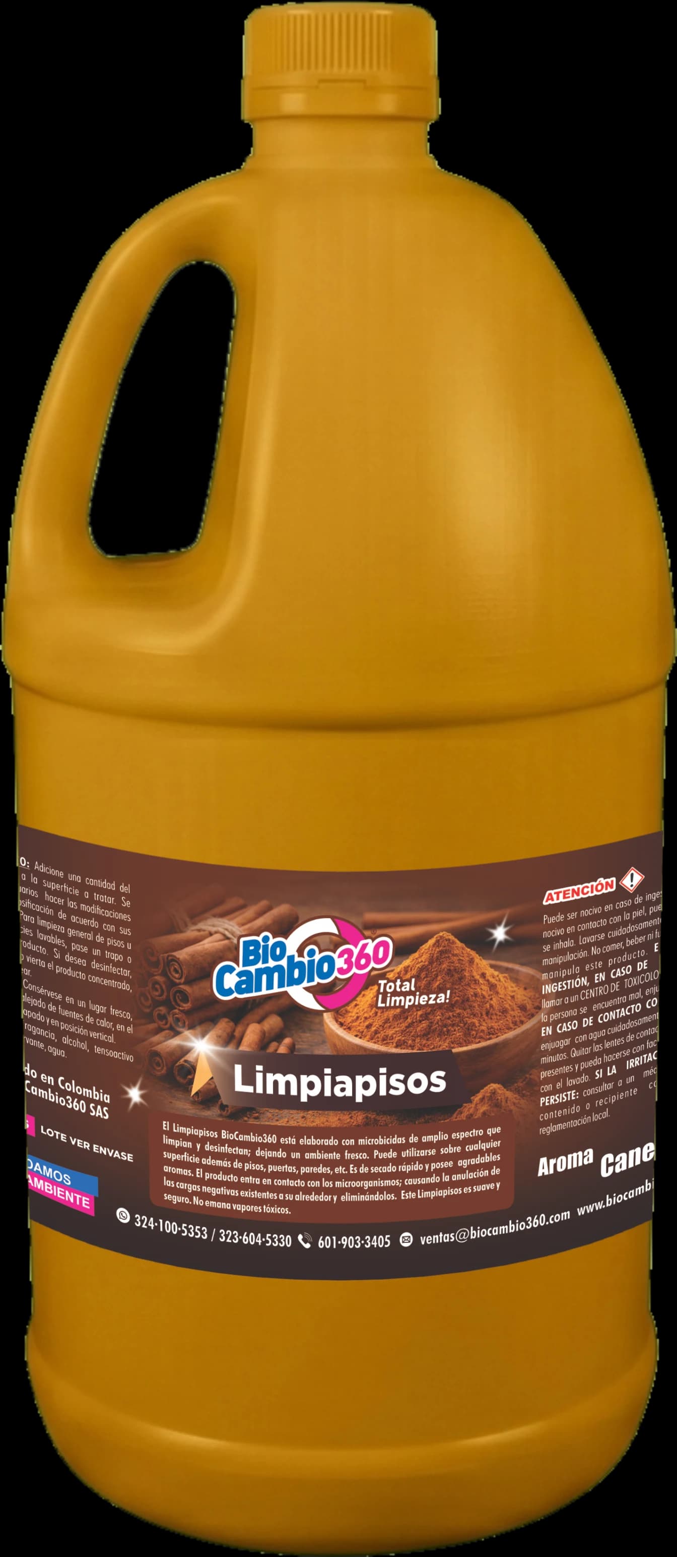Limpiapisos canela