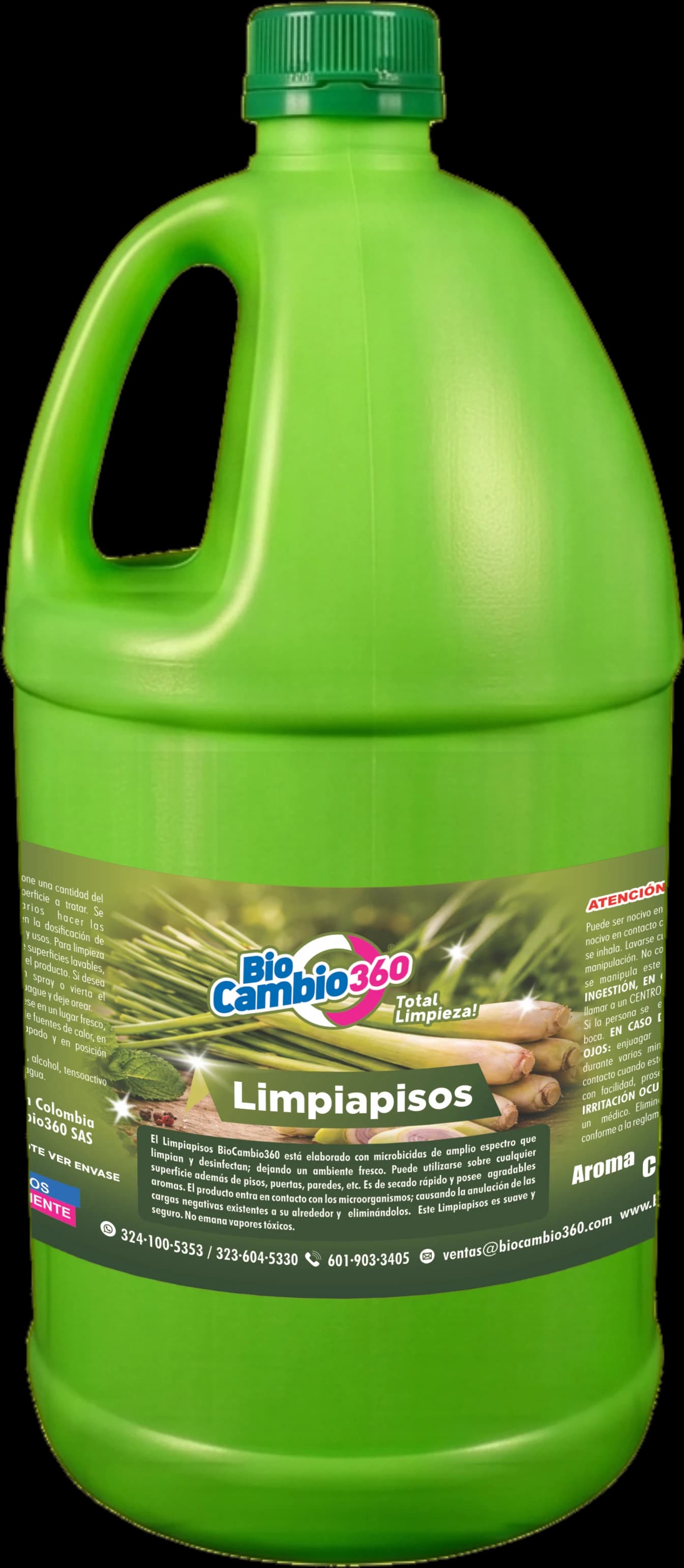 Limpiapisos citronela
