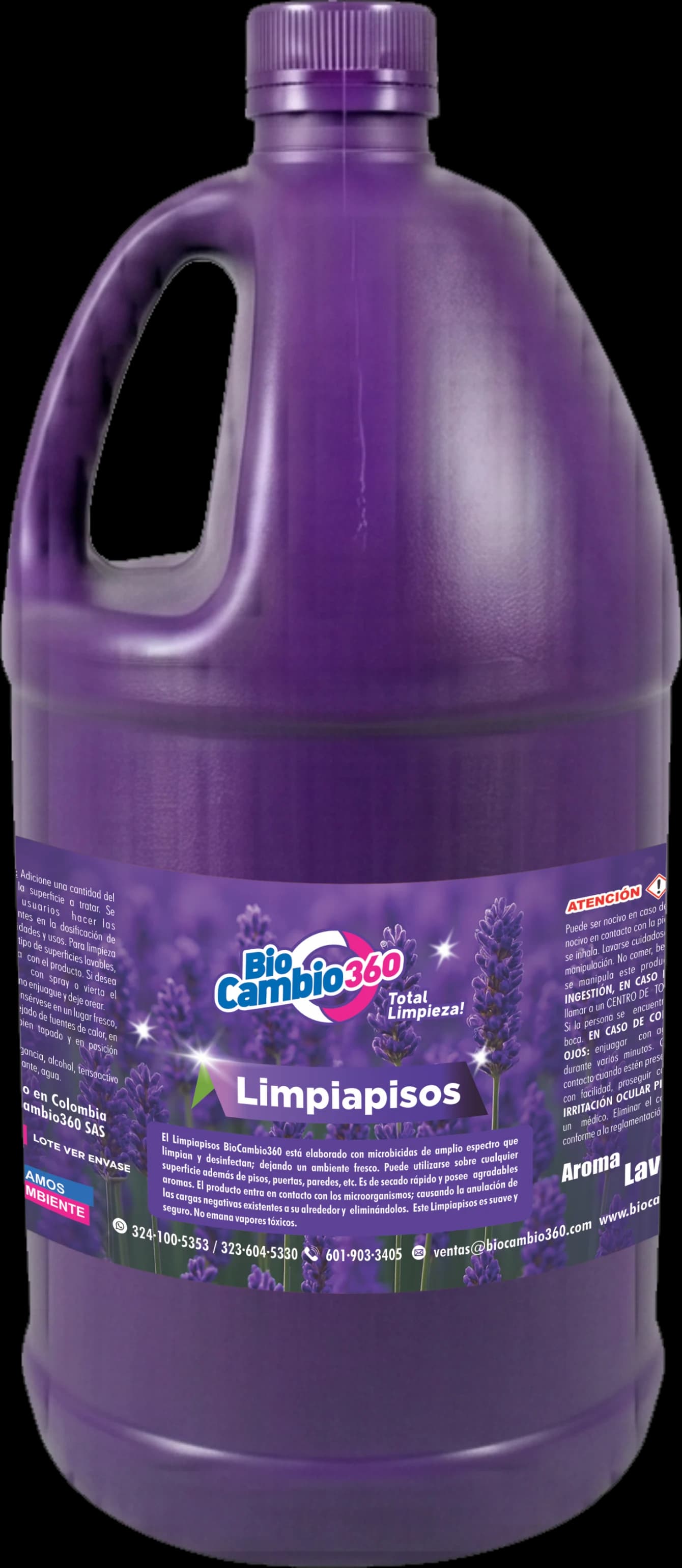 Limpiapisos lavanda