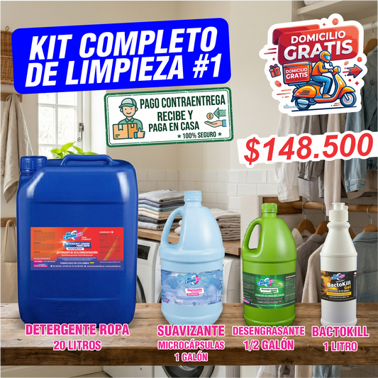 Kit Completo de Limpieza #1