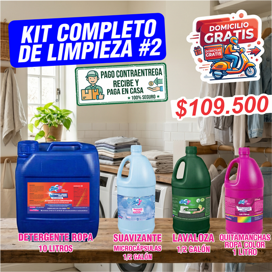 Kit Completo de Limpieza #2