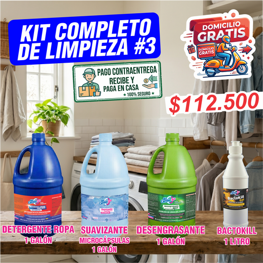 Kit Completo de Limpieza #3