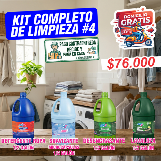 Kit Completo de Limpieza #4
