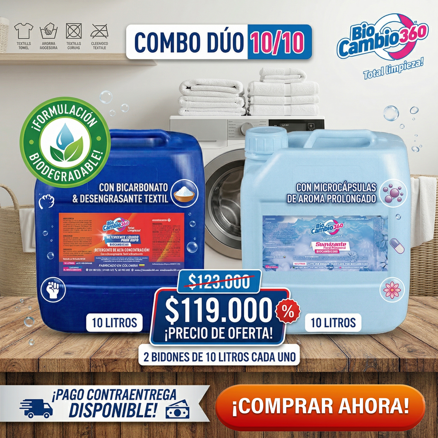 COMBO Dúo 10/10