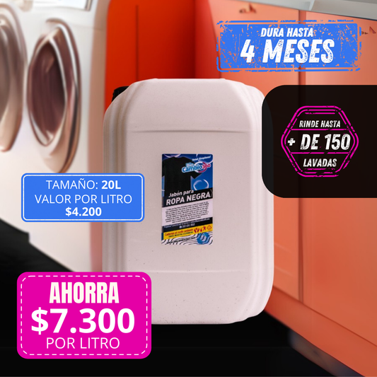 Detergente Ropa Negra