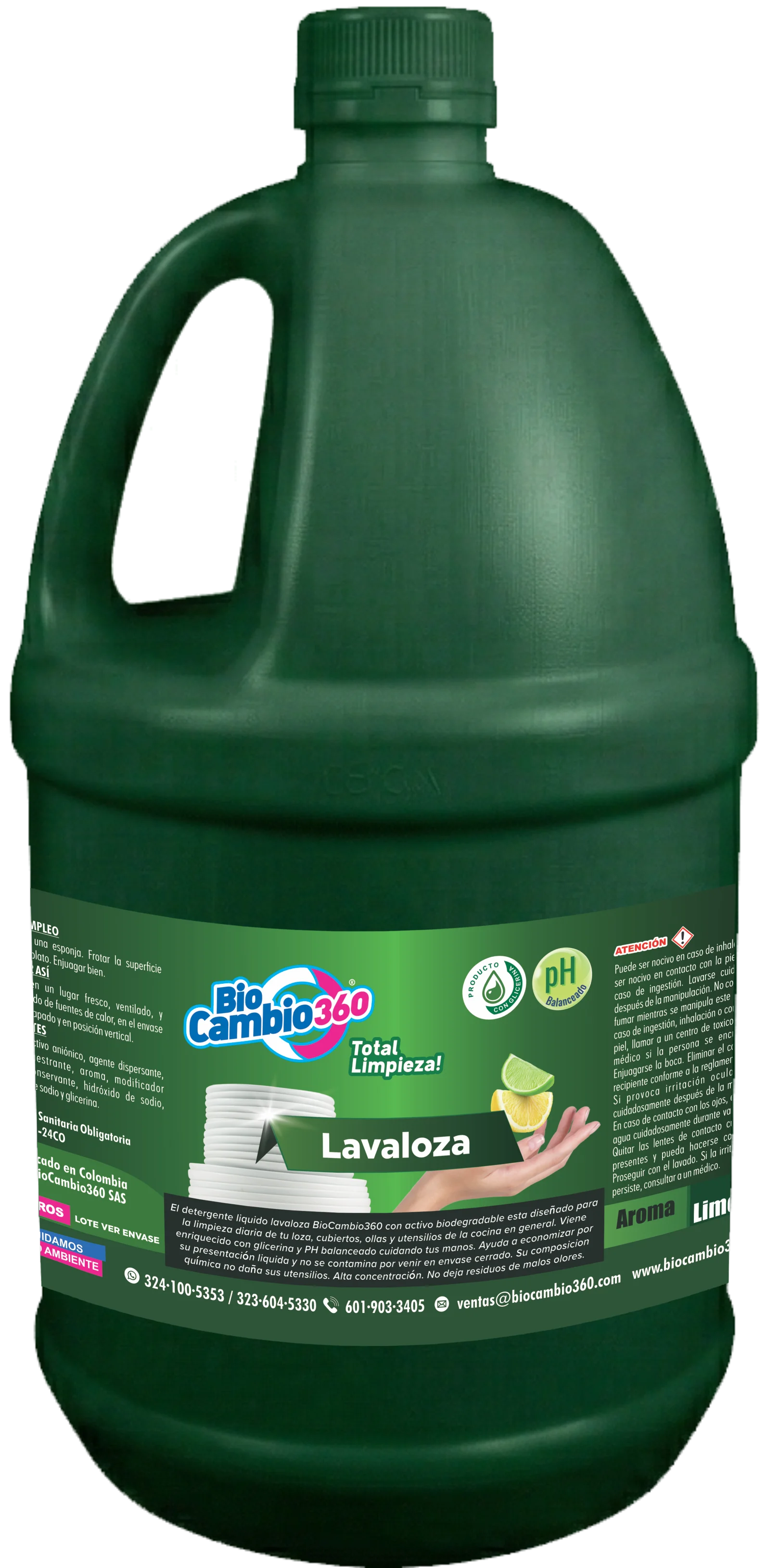 Lavaloza Líquido Concentrado