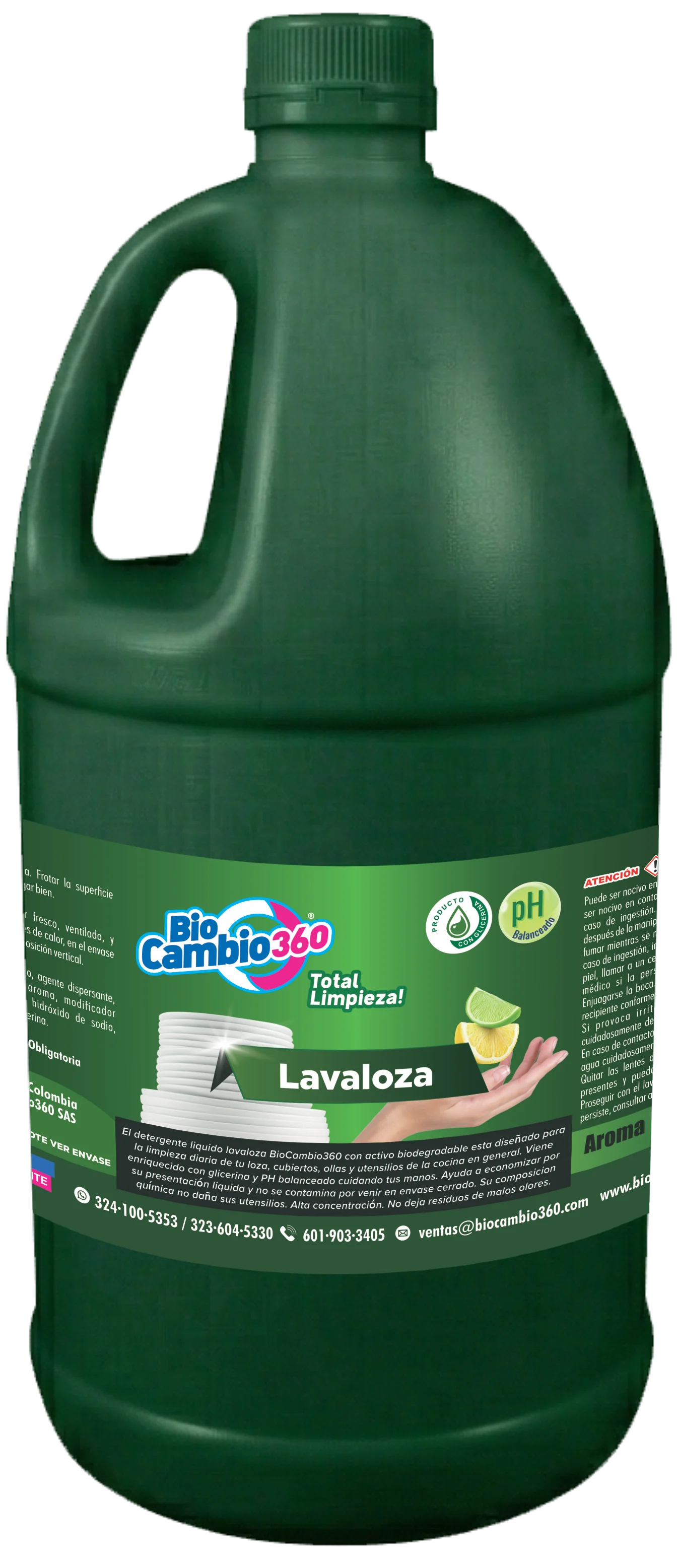 Lavaloza Líquido Concentrado 1/2G