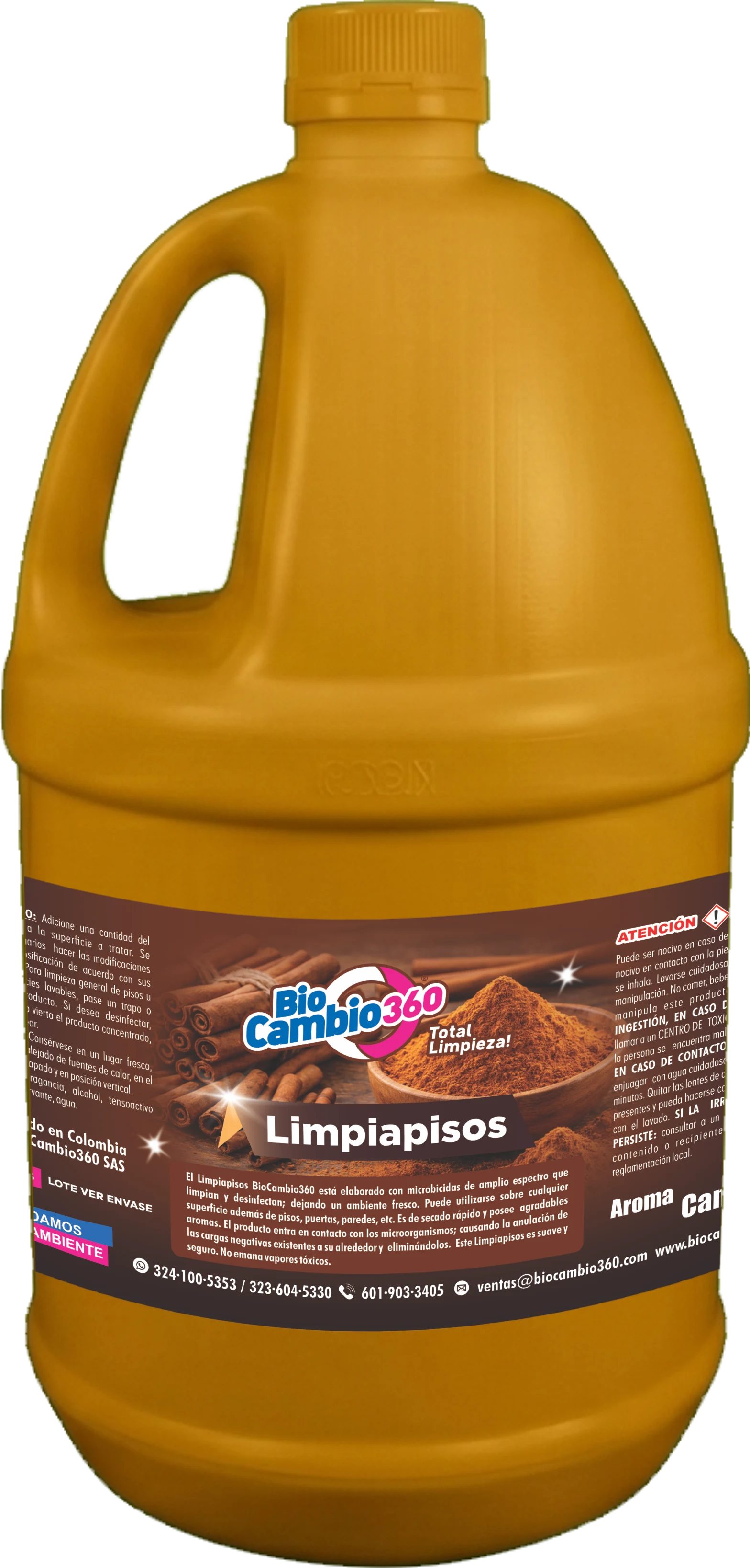 Limpiapisos canela