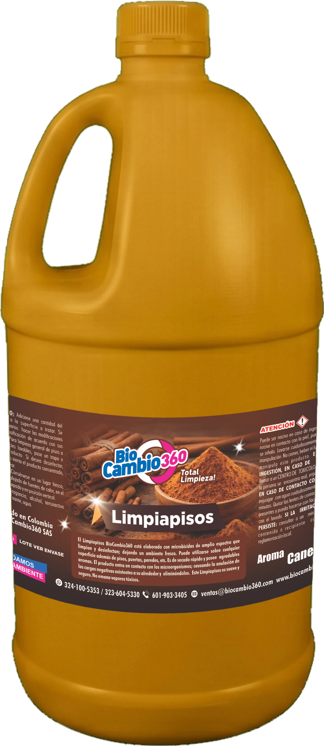 Limpiapisos canela