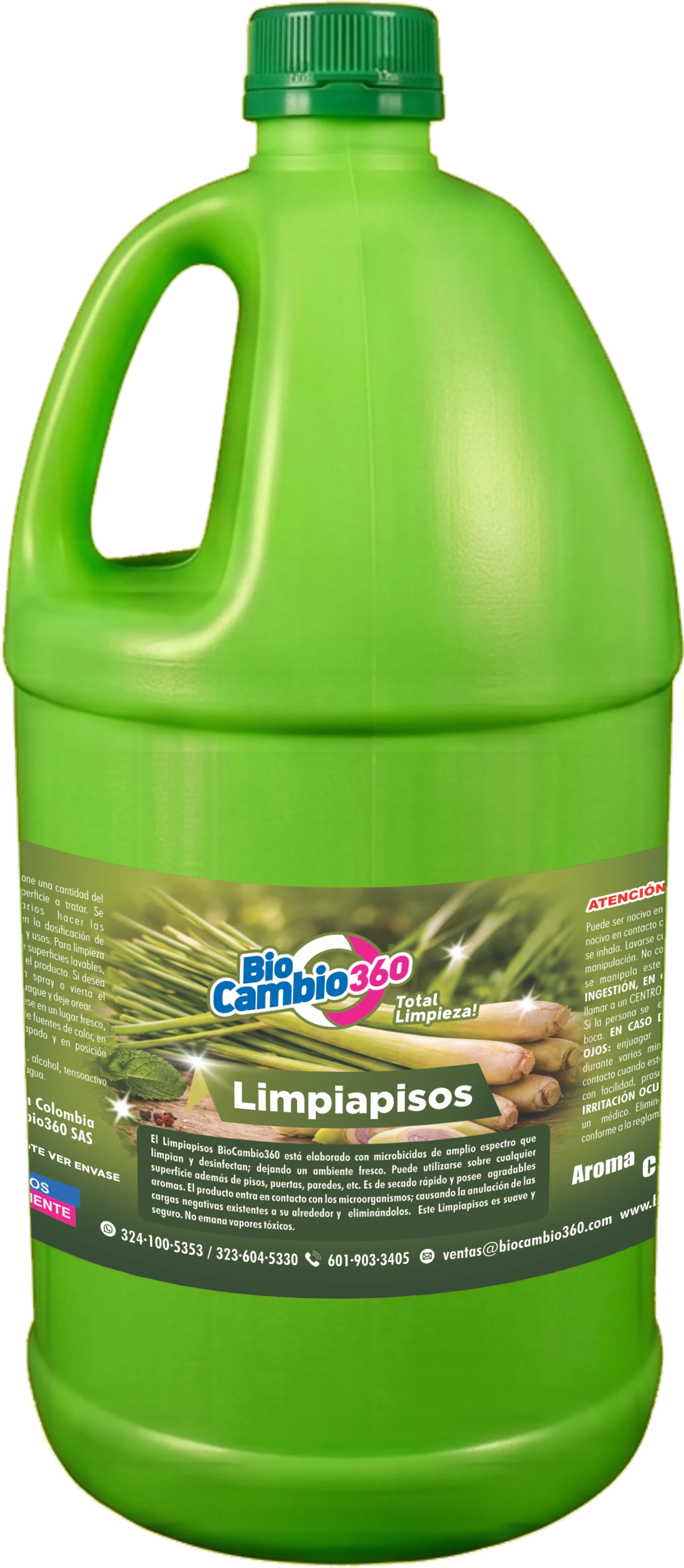 Limpiapisos citronela