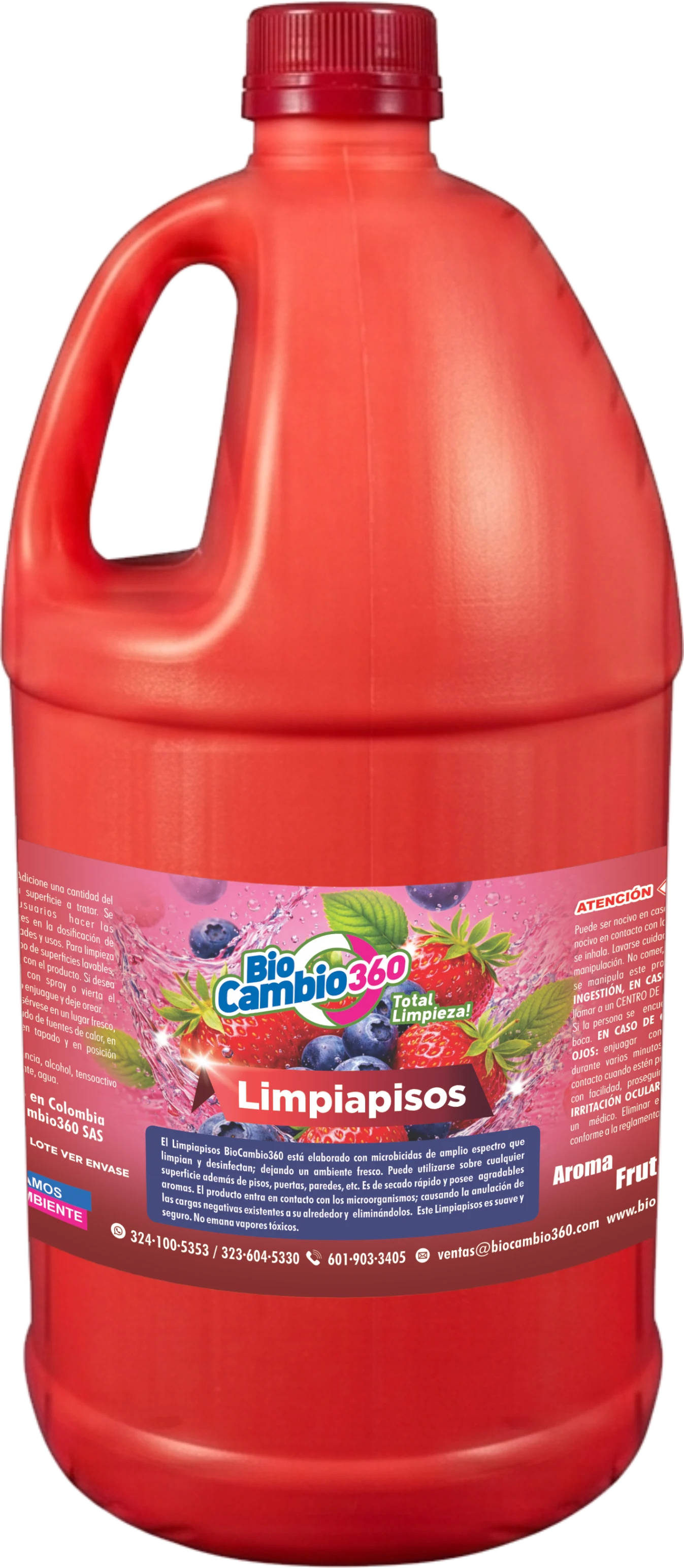 Limpiapisos frutos rojos 1/2G