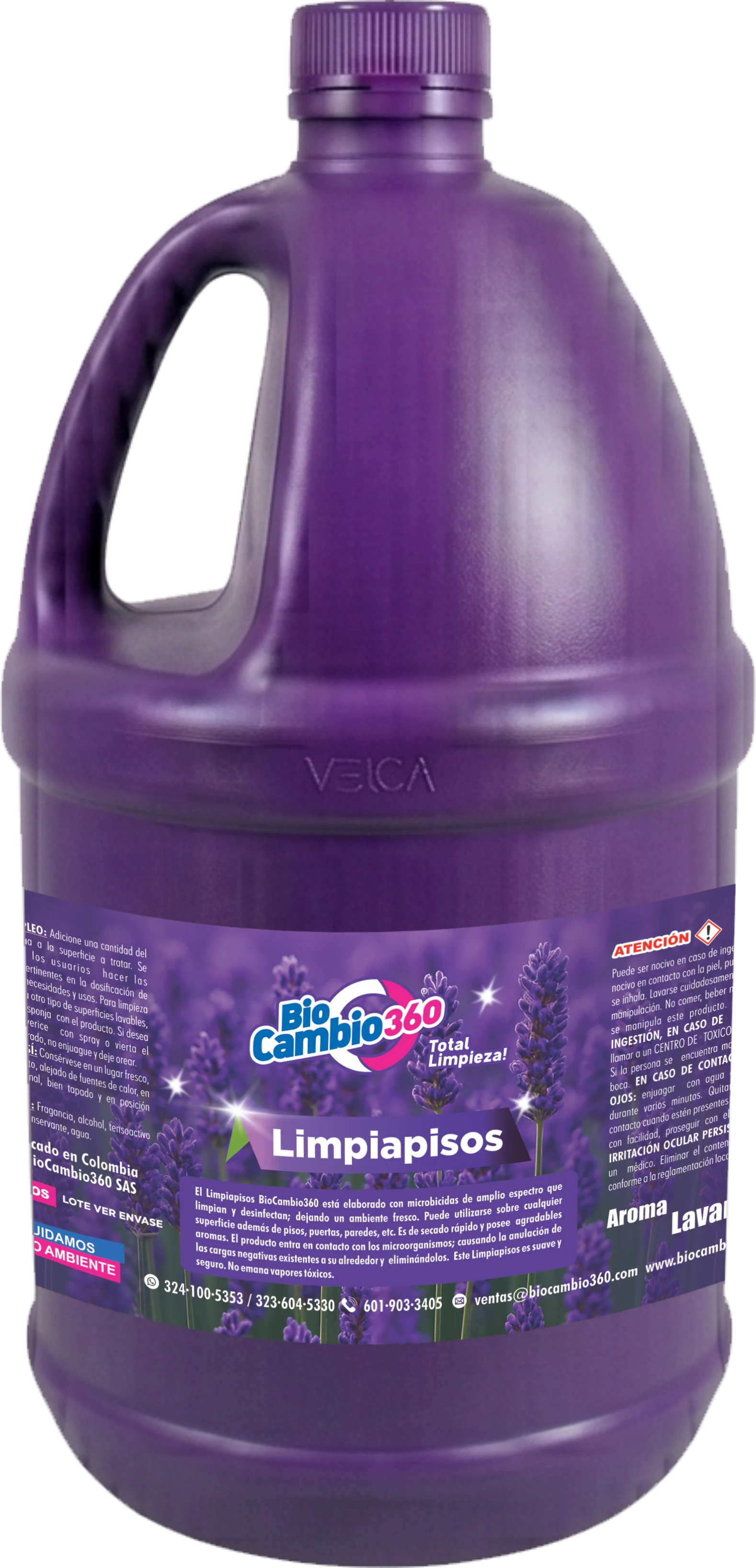 Limpiapisos lavanda