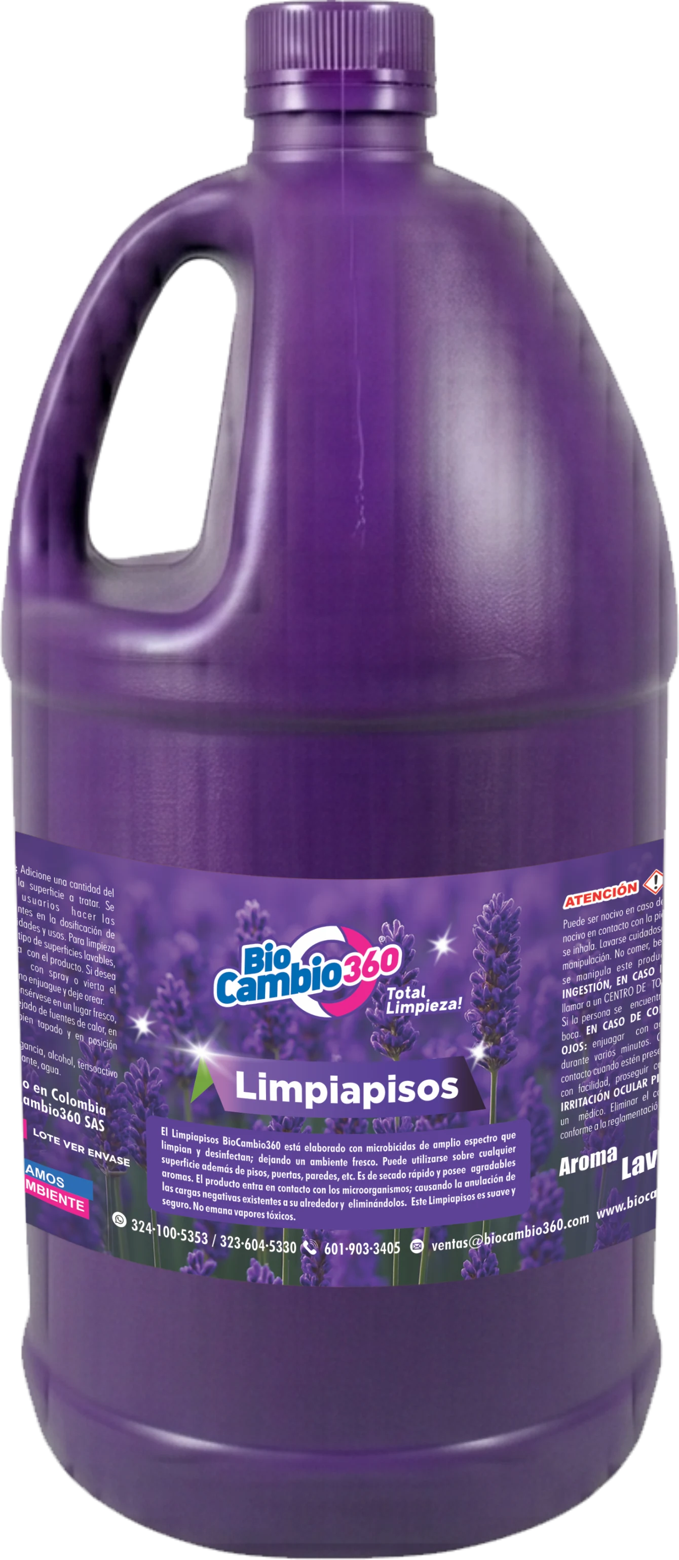 Limpiapisos lavanda
