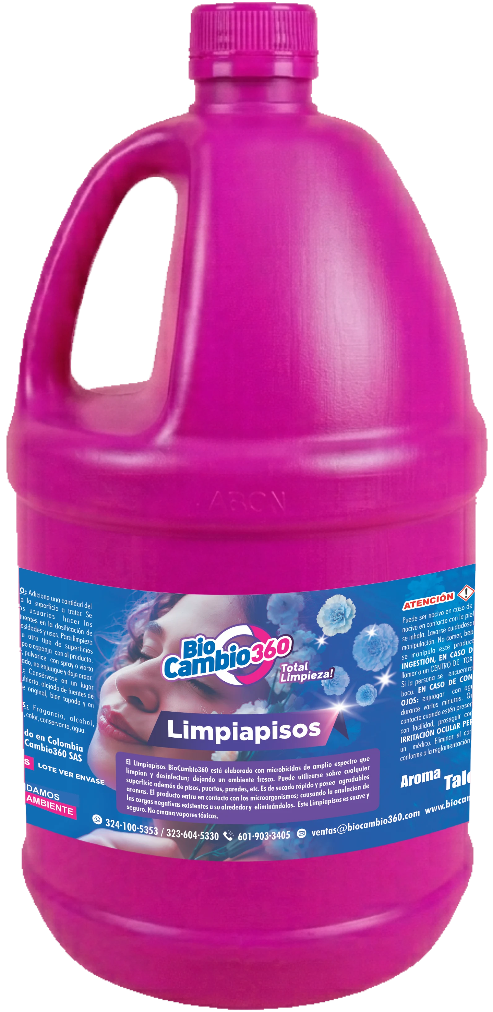 Limpiapisos talco