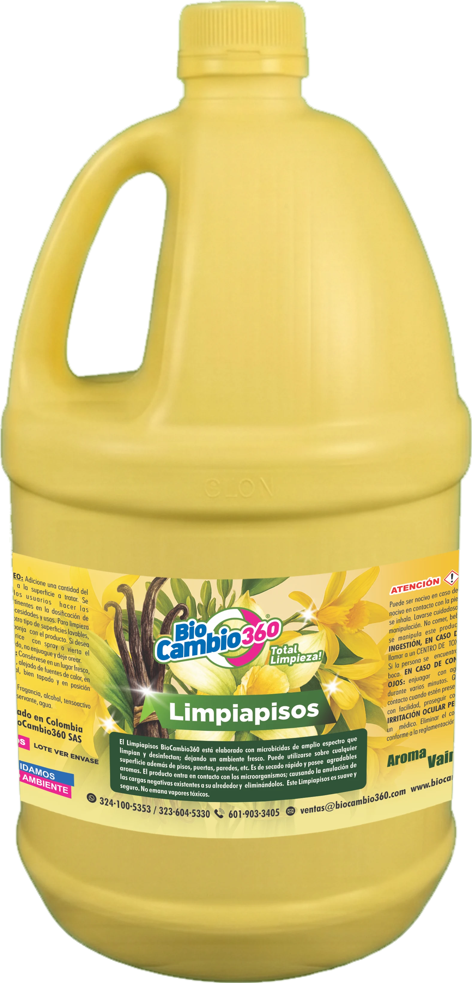 Limpiapisos vainilla