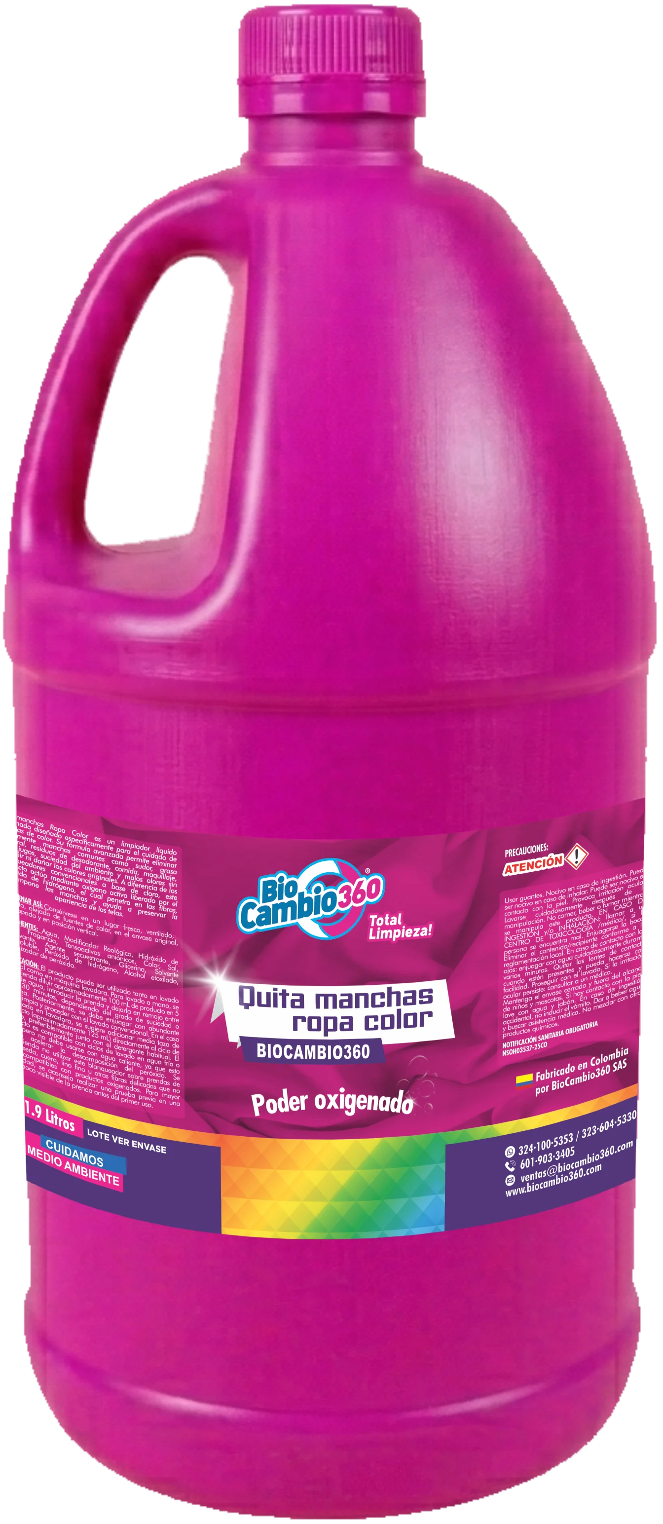 Quitamanchas ropa color 1/2G